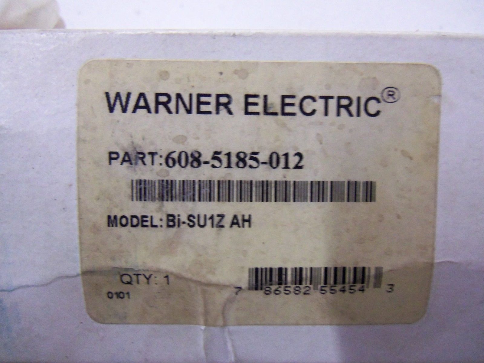 WARNER ELECTRIC 608-5185-012 *NEW IN BOX*