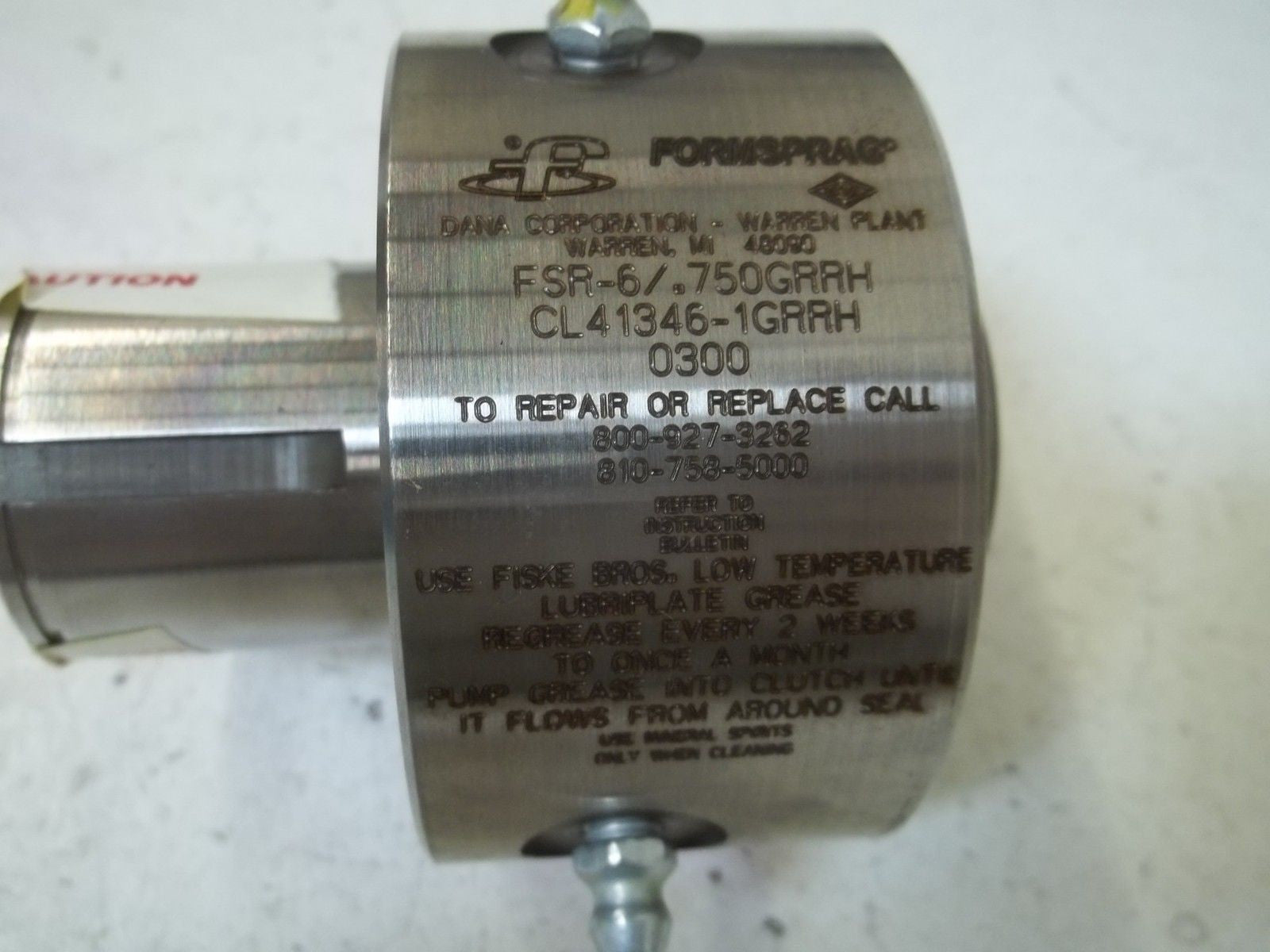 WARNER ELECTRIC CL41346-1GRRH CLUTCH *NEW IN BOX*