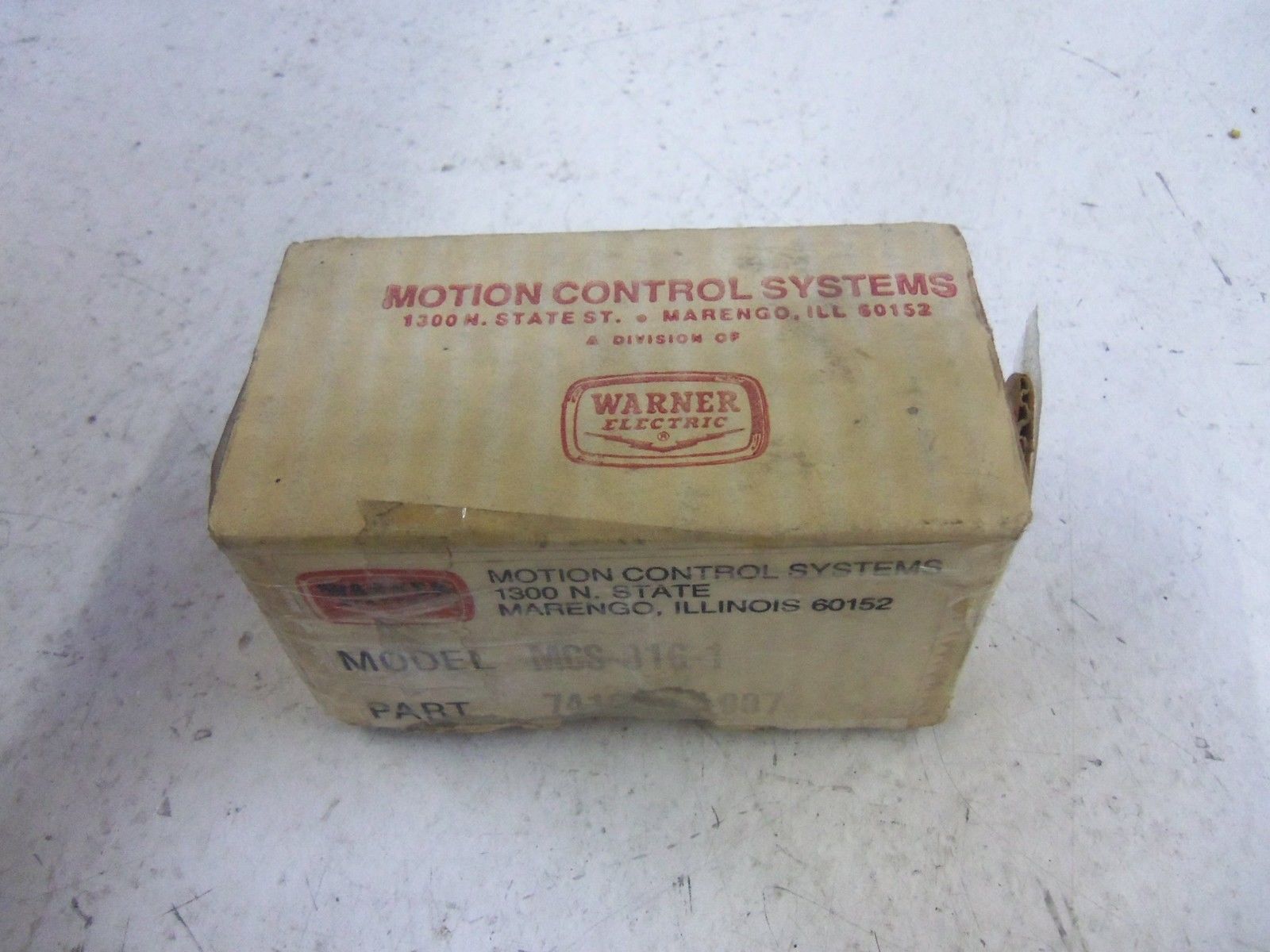 WARNER ELECTRIC MCS-816-1 *NEW IN BOX*