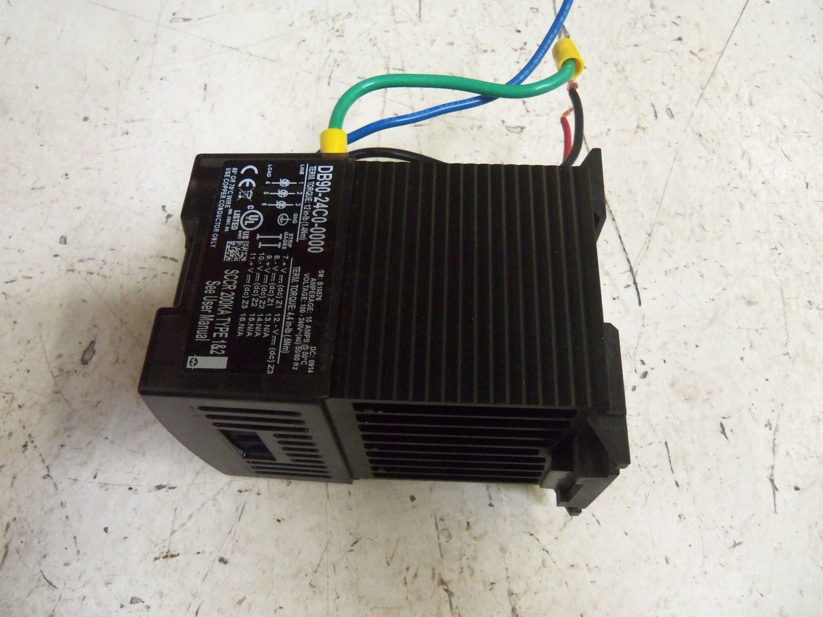 WATLOW DB90-24C0-0000 POWER CONTROLLER *USED*