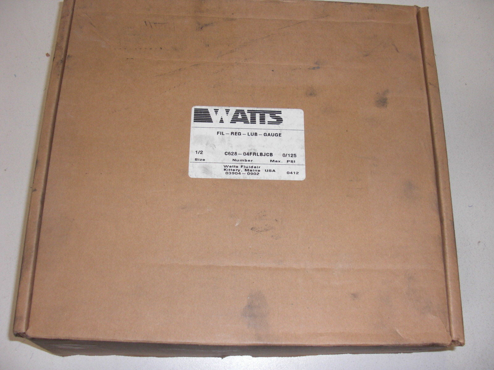 WATT C628-04FRLBJCB REGULATOR FILTER LUBRICATOR *NEW IN BOX*