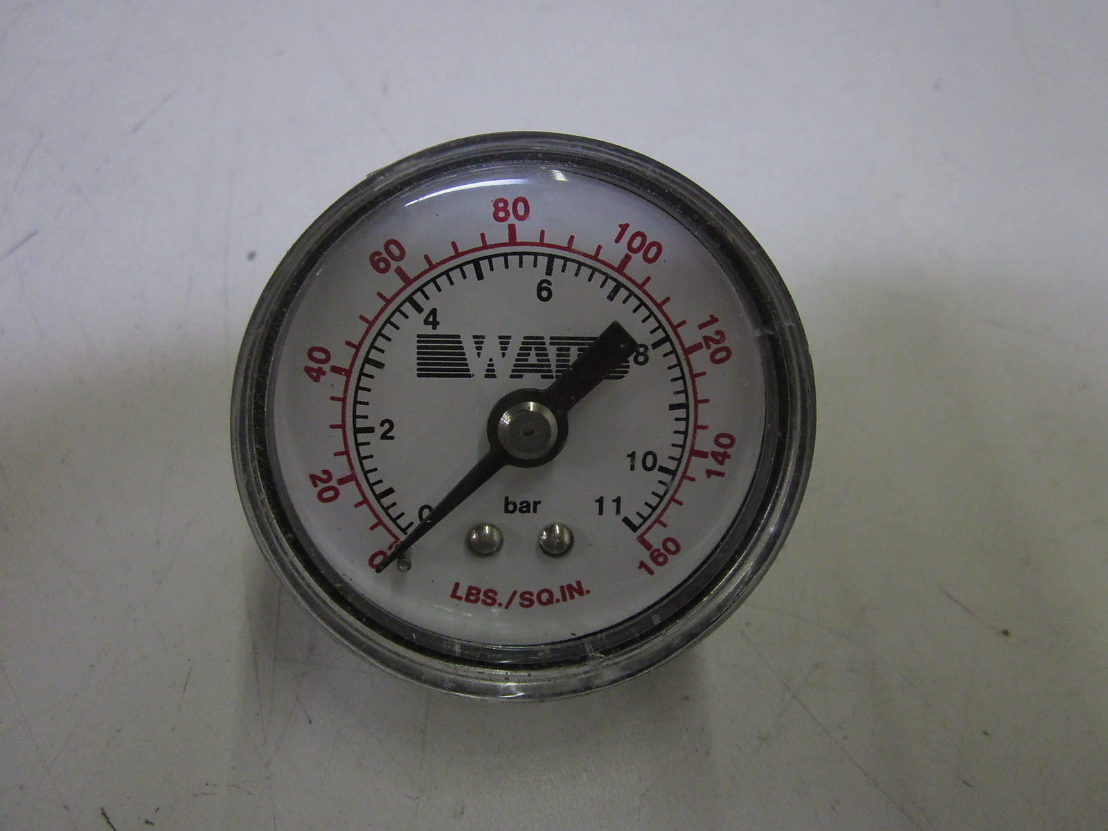 WATTS 0-160/0-11 LBS./SQ. IN GAUGE *NEW NO BOX*
