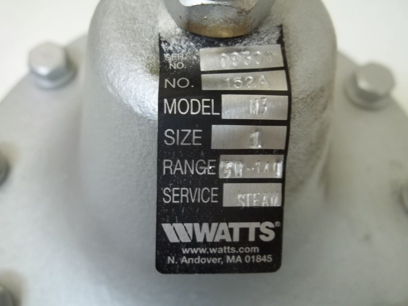 WATTS 152A-030140 IRON BODY STAINLESS STEEL INTERNALS *NEW IN BOX*