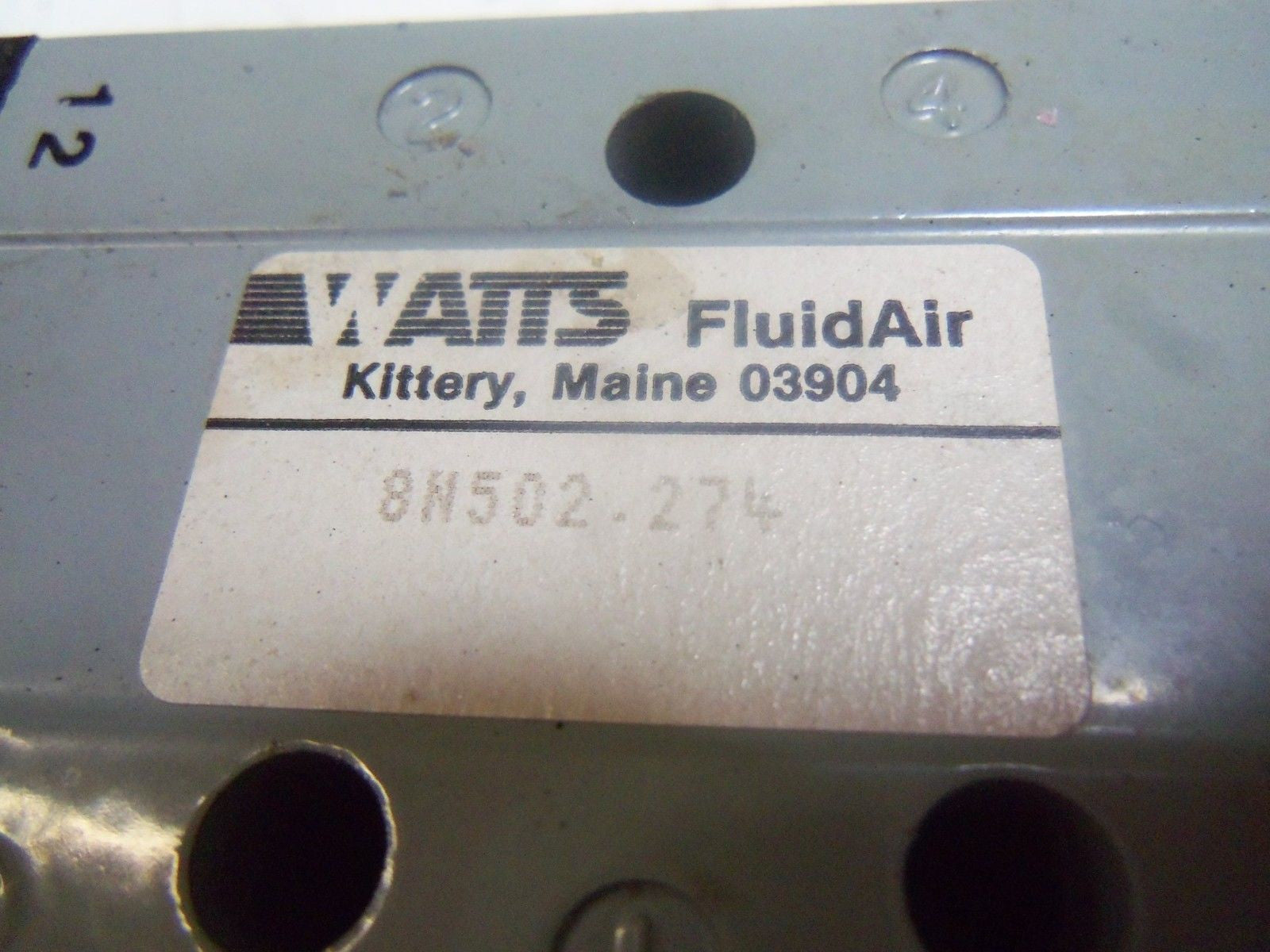 WATTS 8N502-274 SOLENOID *USED*