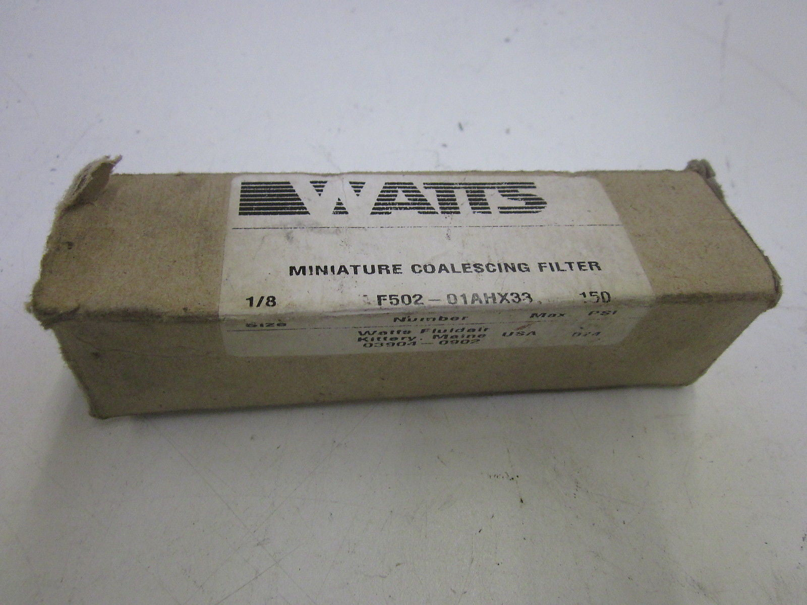 WATTS F502-01AHX33 *NEW IN BOX*