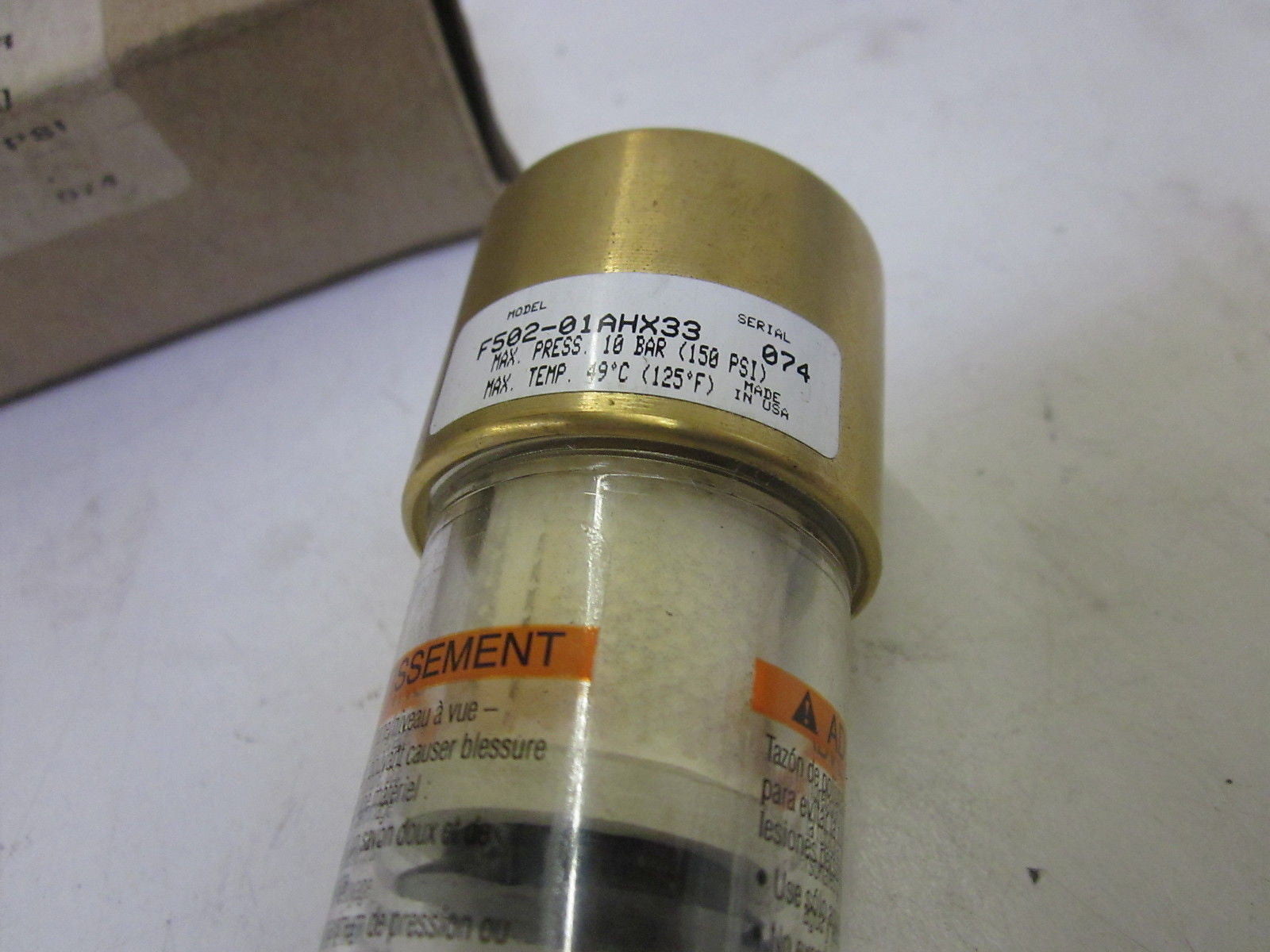 WATTS F502-01AHX33 *NEW IN BOX*