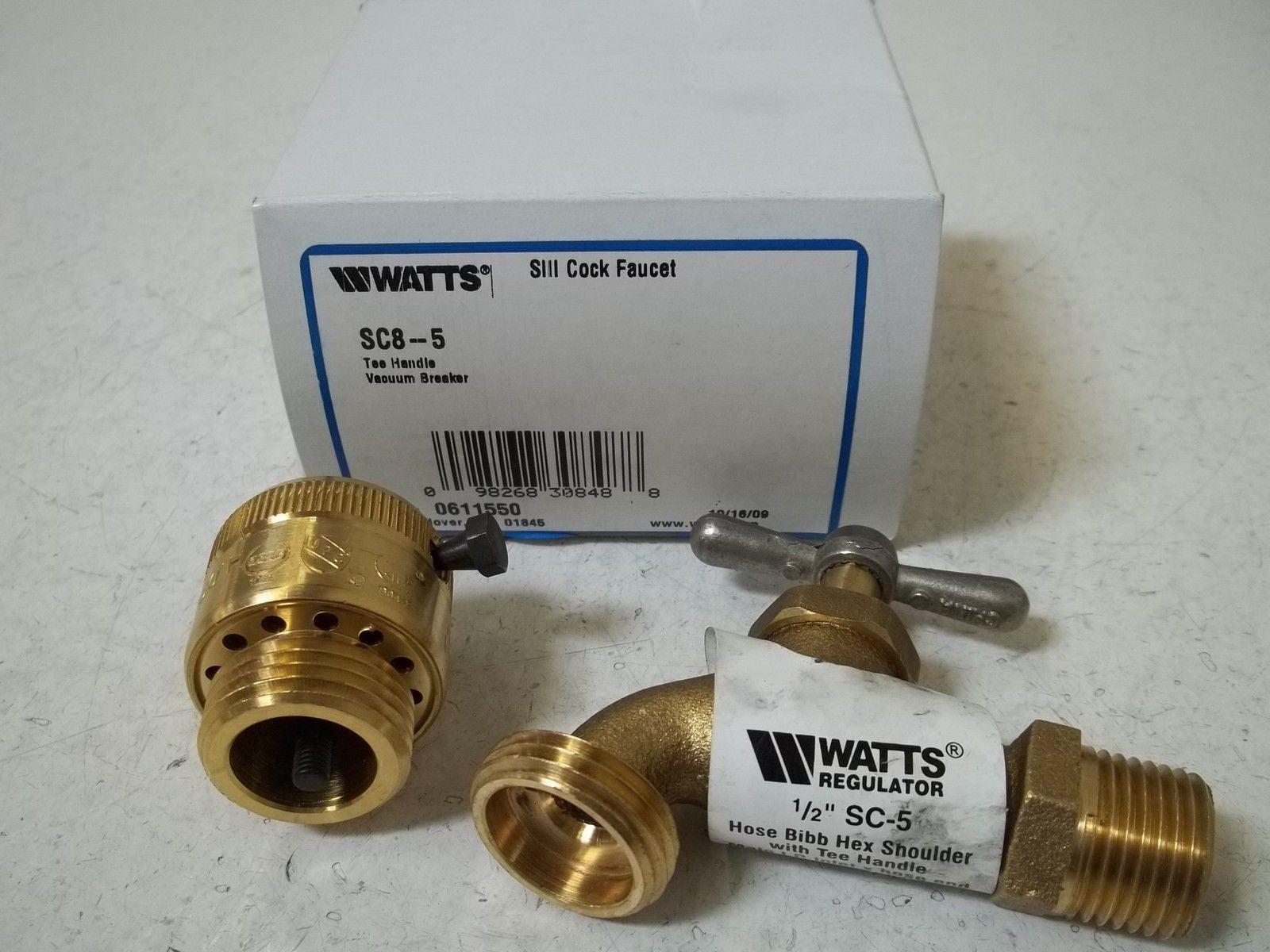 WATTS SC8-5 SIII COCK FAUCET *NEW IN BOX*