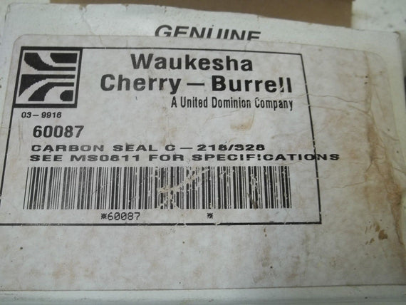 WAUKESHA 60087 CARBON SEAL *NEW IN BOX*