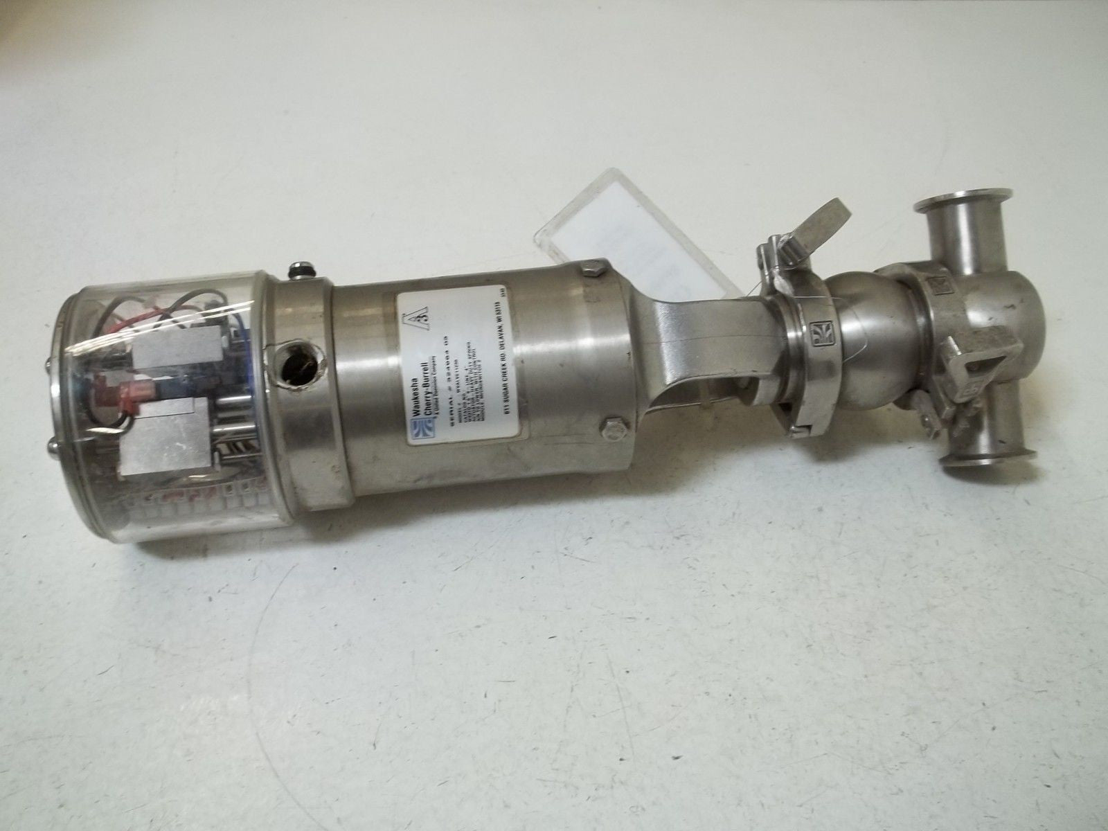 WAUKESHA CHERRY-BURRELL WVALVE11238 ACTUATOR *USED*