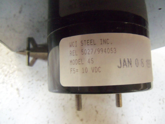 WCI STEEL INC. 4S FS-10VDC *USED*