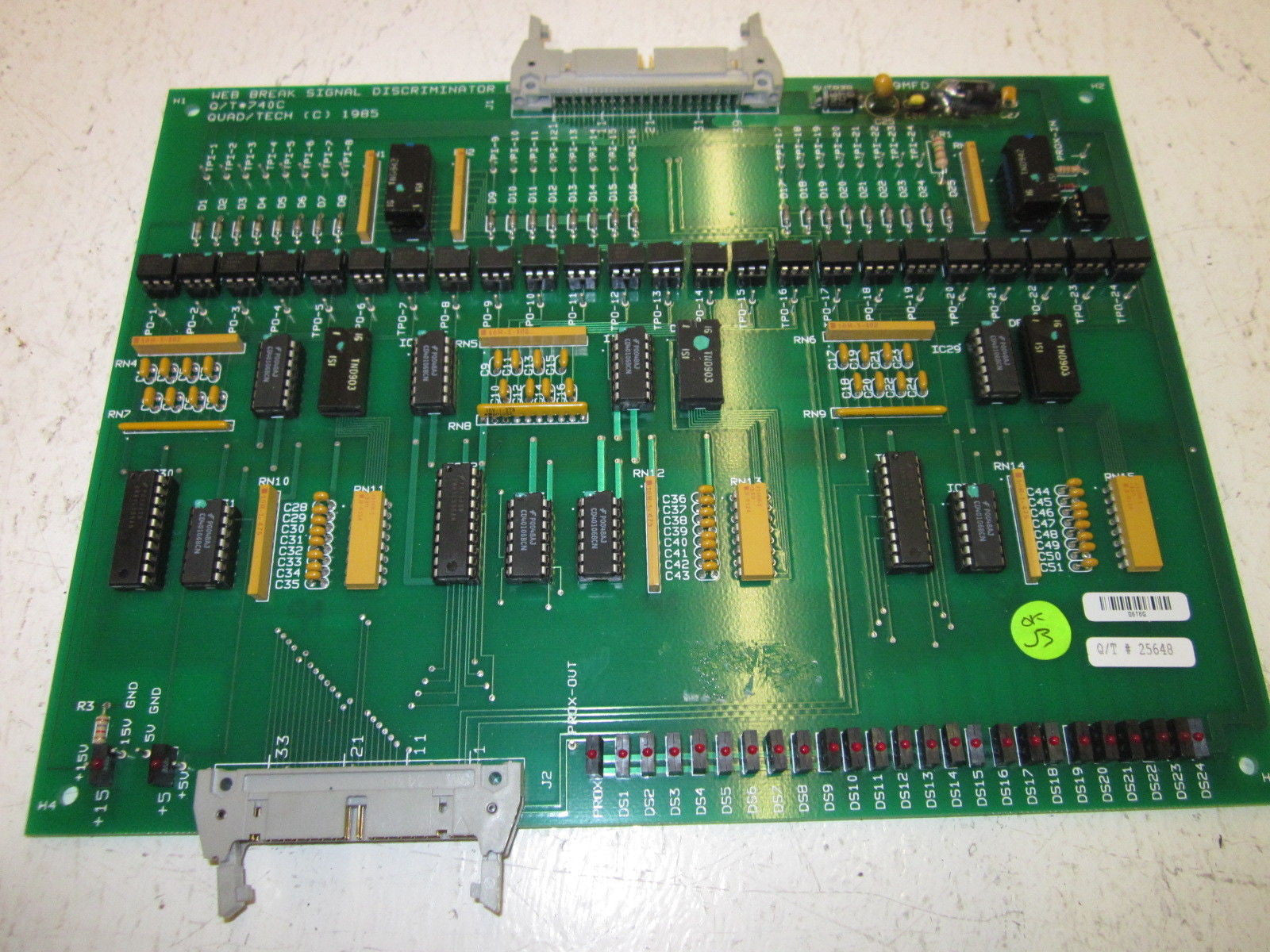 WEB BREAK SIGNAL DISCRIMINATOR 25648 *NEW NO BOX*