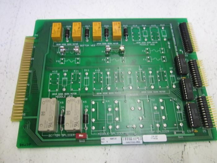 WEB GUIDE SCANNER-SPLICER RELAY 39531 REV.A *NEW NO BOX*