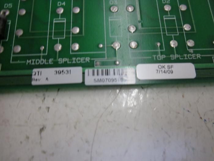 WEB GUIDE SCANNER-SPLICER RELAY 39531 REV.A *NEW NO BOX*