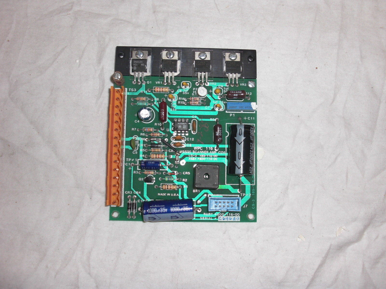 WEB PRINTING 800-116-00 *USED*