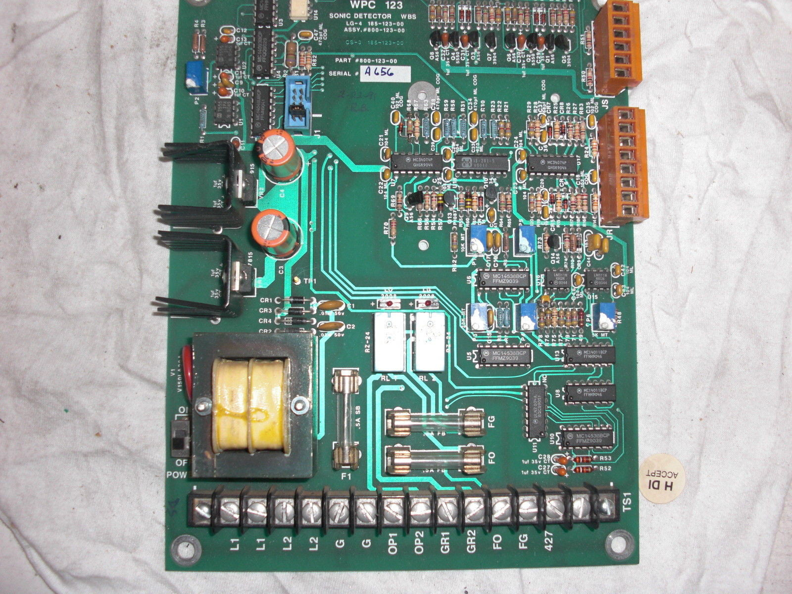 WEB PRINTING 800-123-00 *USED*
