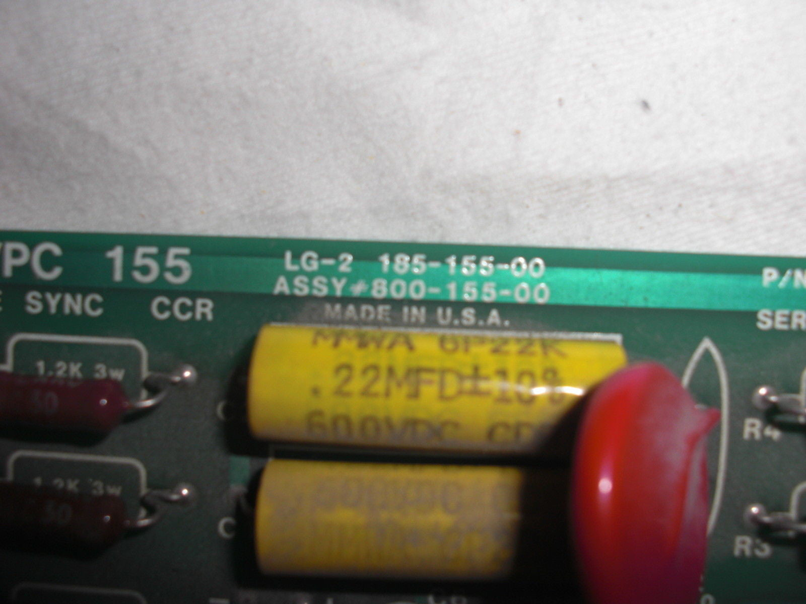 WEB PRINTING 800-155-00 *USED*