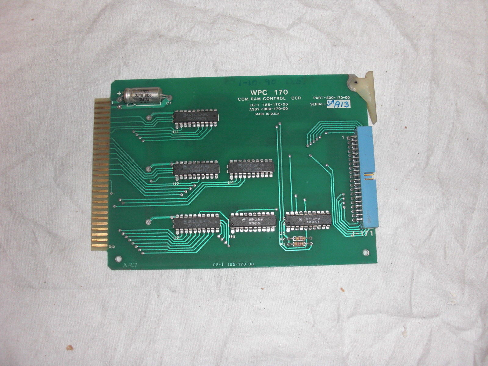 WEB PRINTING 800-170-00 *USED*