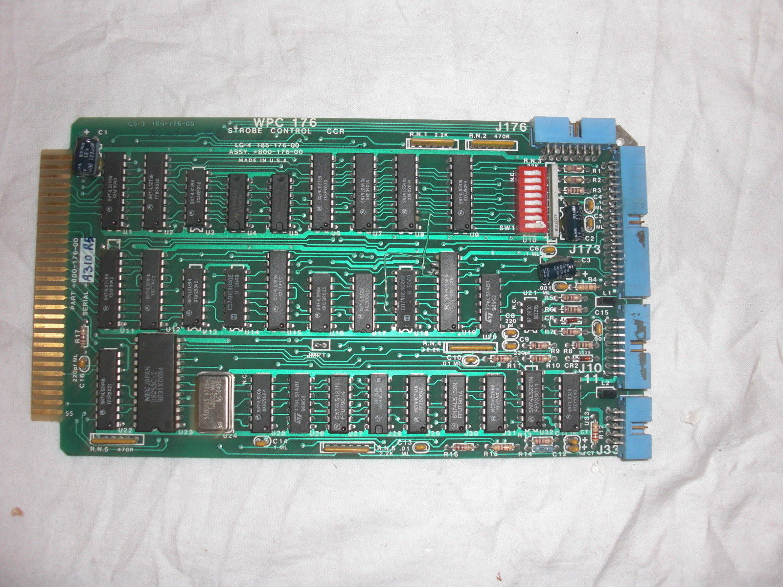 WEB PRINTING 800-176-00 WPC 176 *USED*
