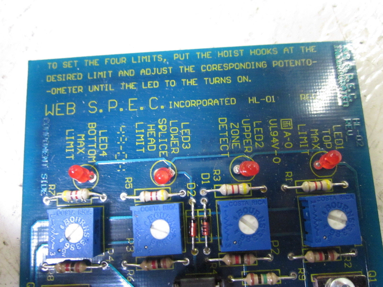 WEB SPEC INC. HL-02 *NEW NO BOX*