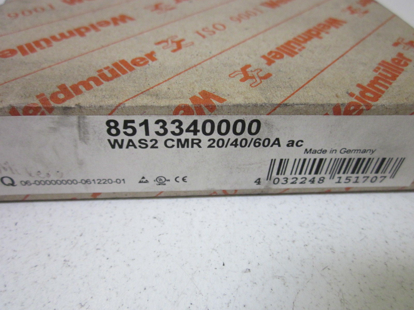 WEIDMULLER 8513340000 *NEW IN BOX*