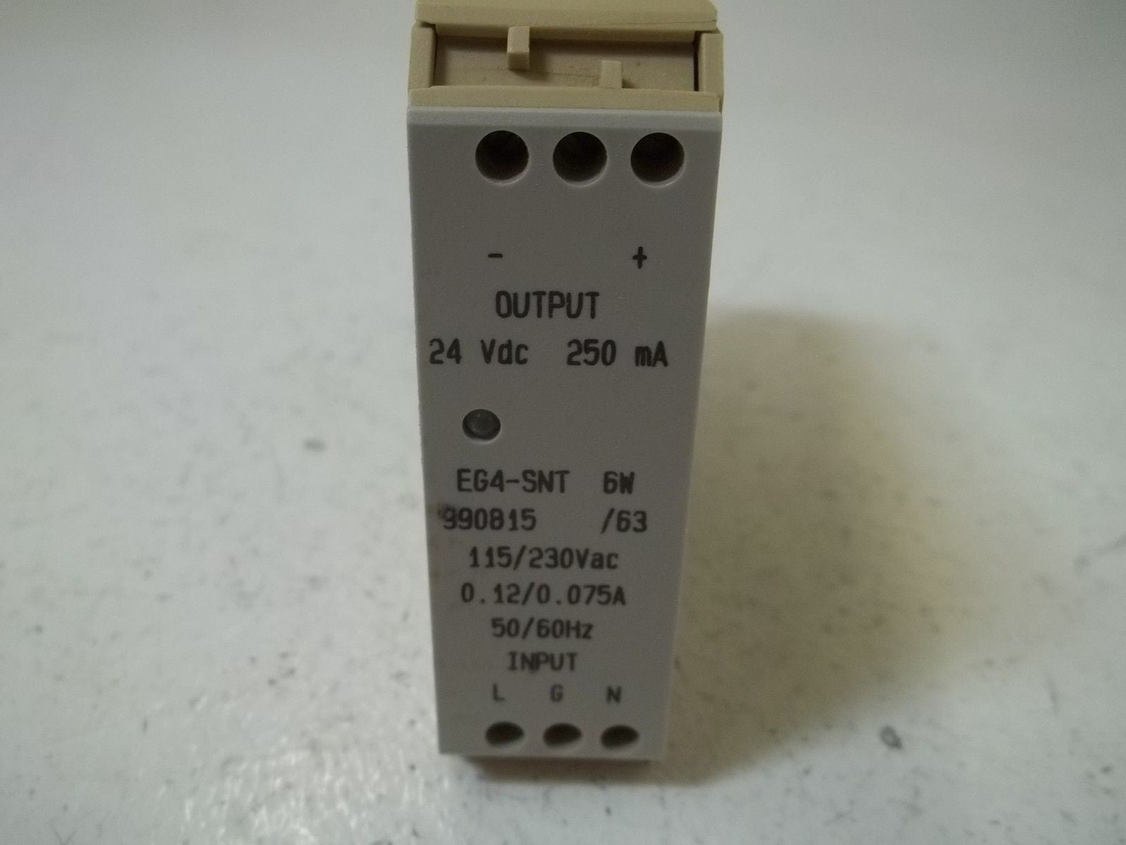 WEIDMULLER 990815 EG4-SNT-6W POWER SUPPLY EG4 24VDC 250MA *NEW IN BOX*