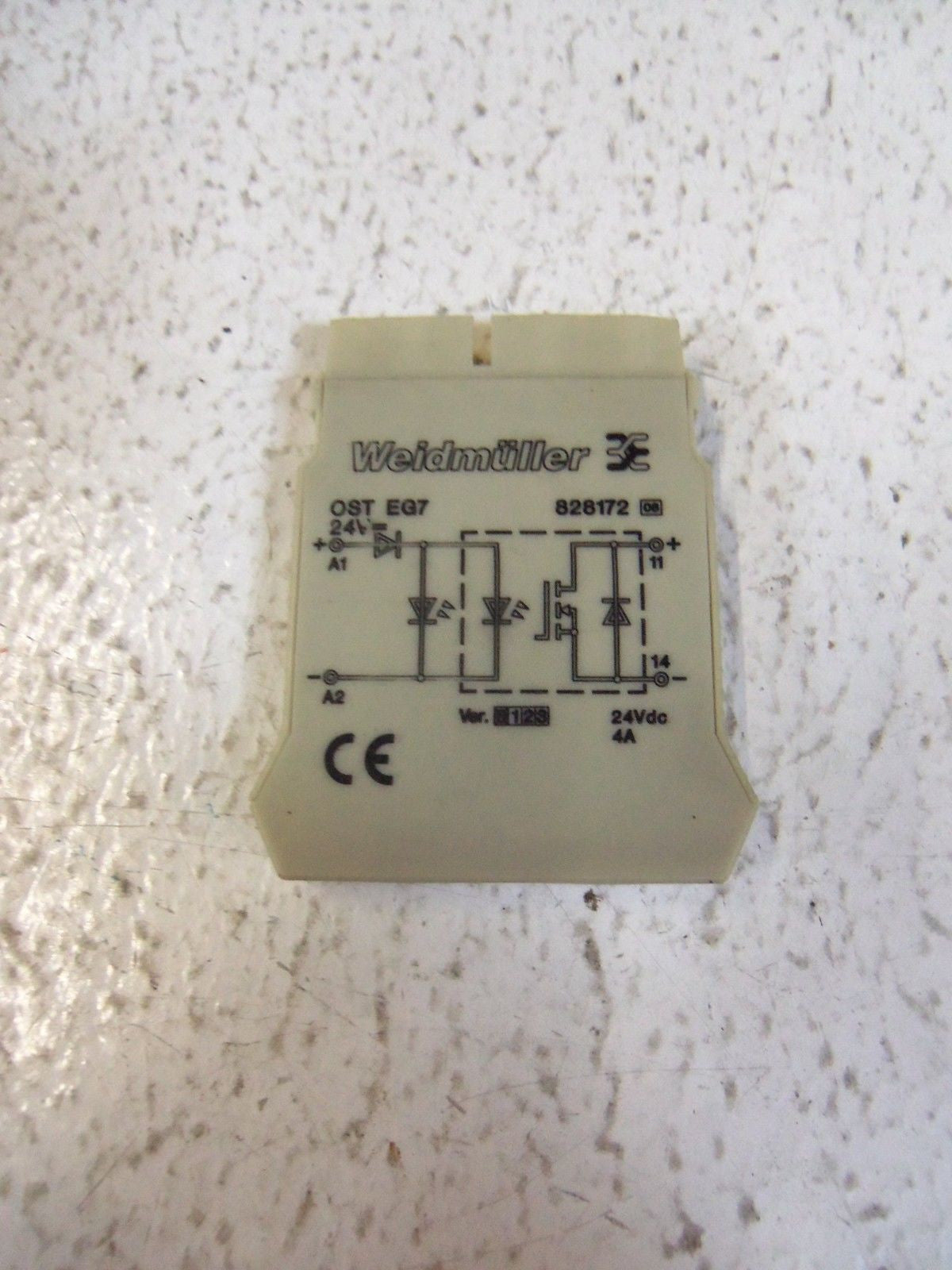 WEIDMULLER OST EG7 OPTOCOUPLER 24VDC  *USED*