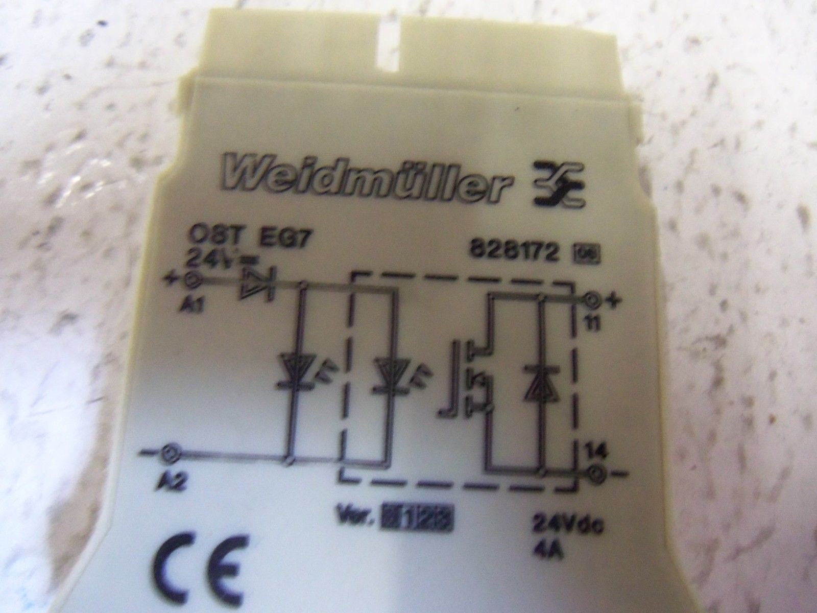 WEIDMULLER OST EG7 OPTOCOUPLER 24VDC  *USED*