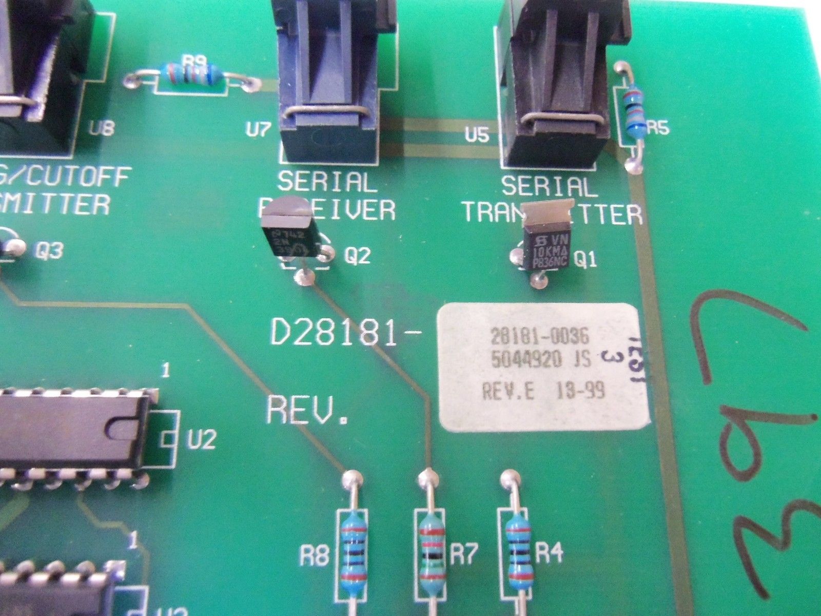 WEIGH-TRONIX D28181-0036 EXPANSION BOARD *NEW NO BOX*