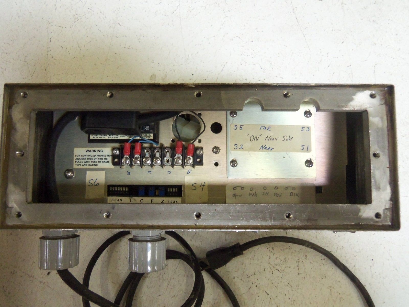 WEIGH-TRONIX WI-110 SCALE PLATFORM *USED*