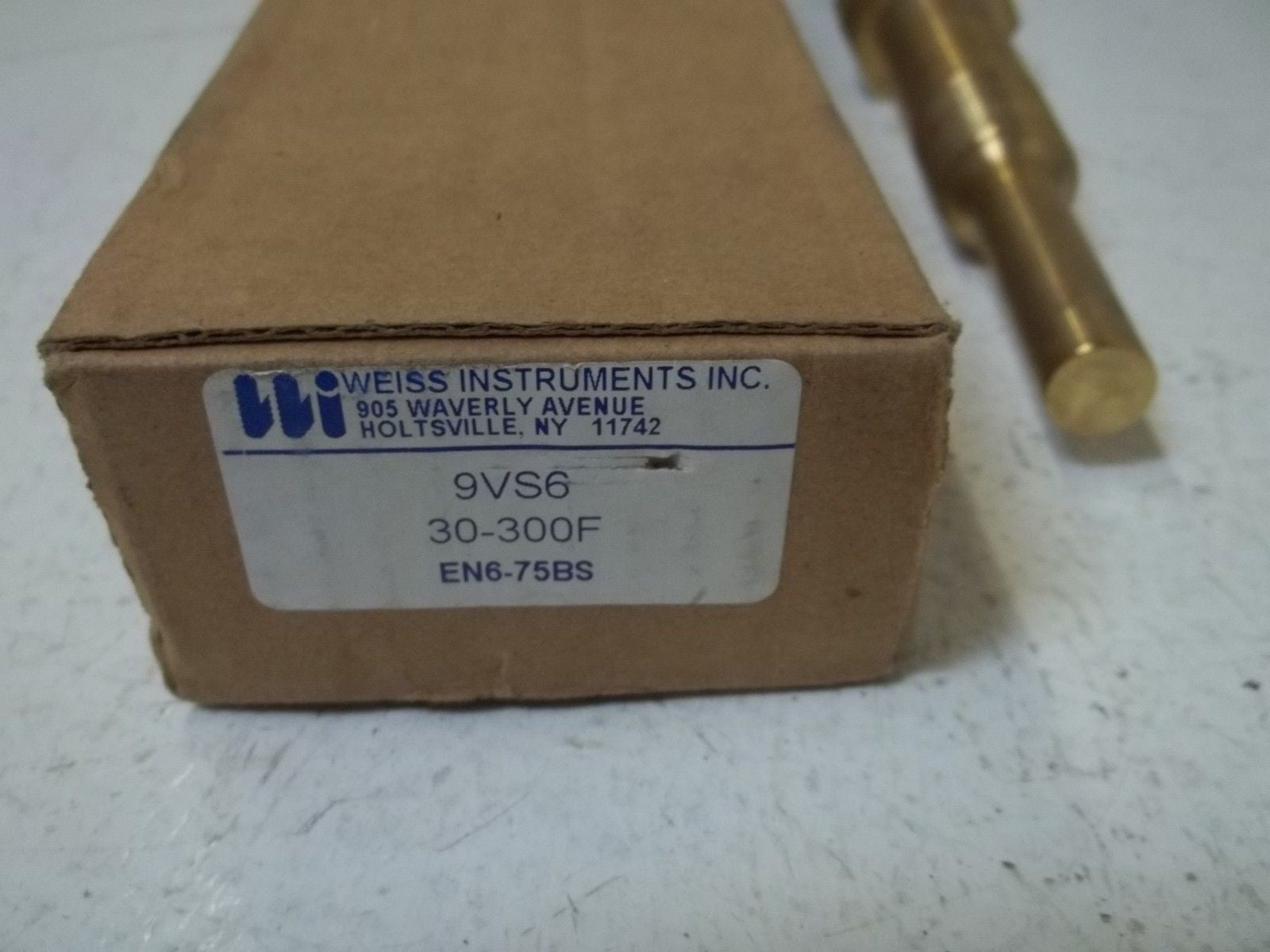 WEISS INSTRUMENTS INC. EN6-75BS *NEW IN BOX*