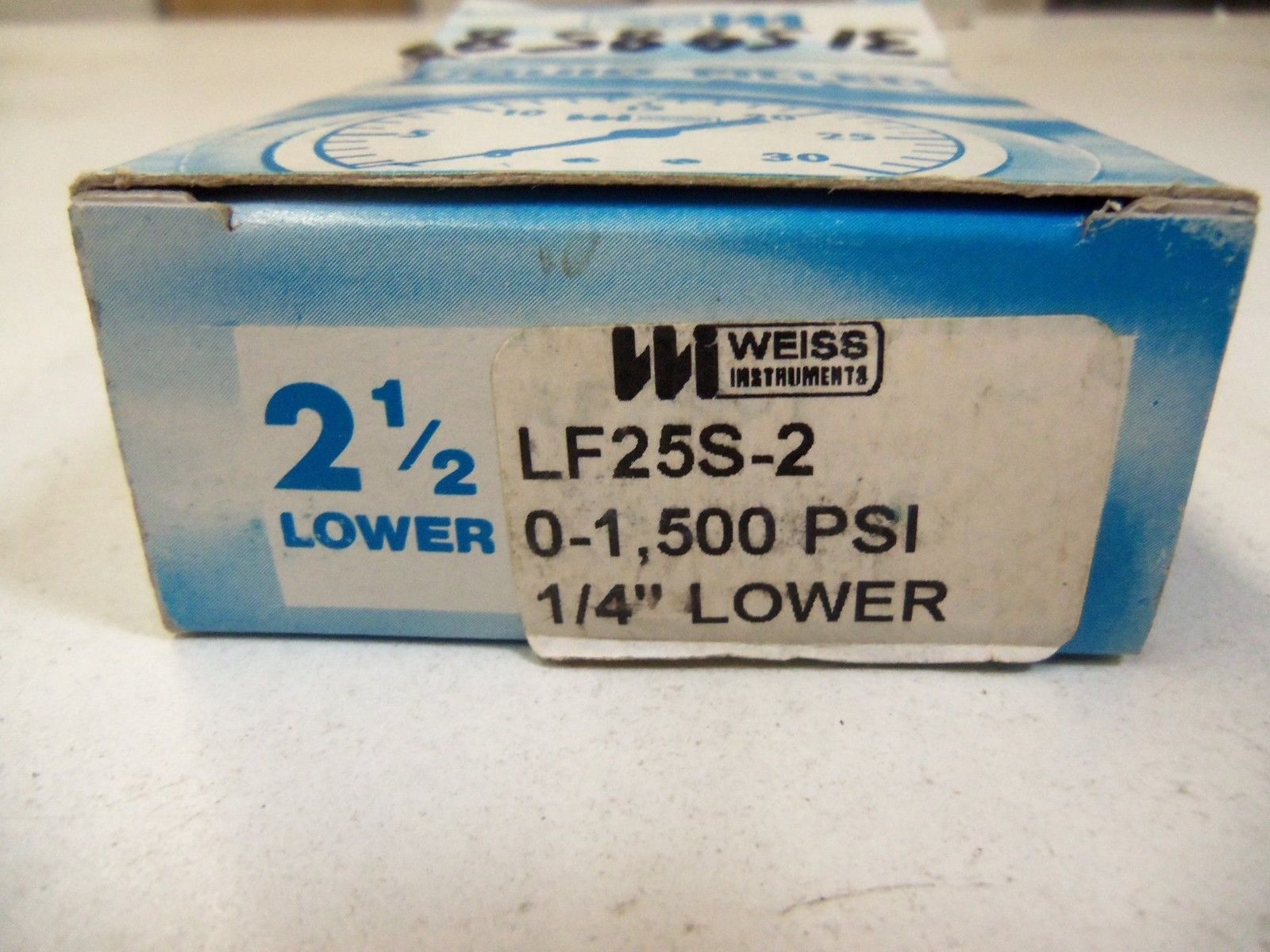 WEISS INTRUMENTS LF25S-2 *NEW IN BOX*
