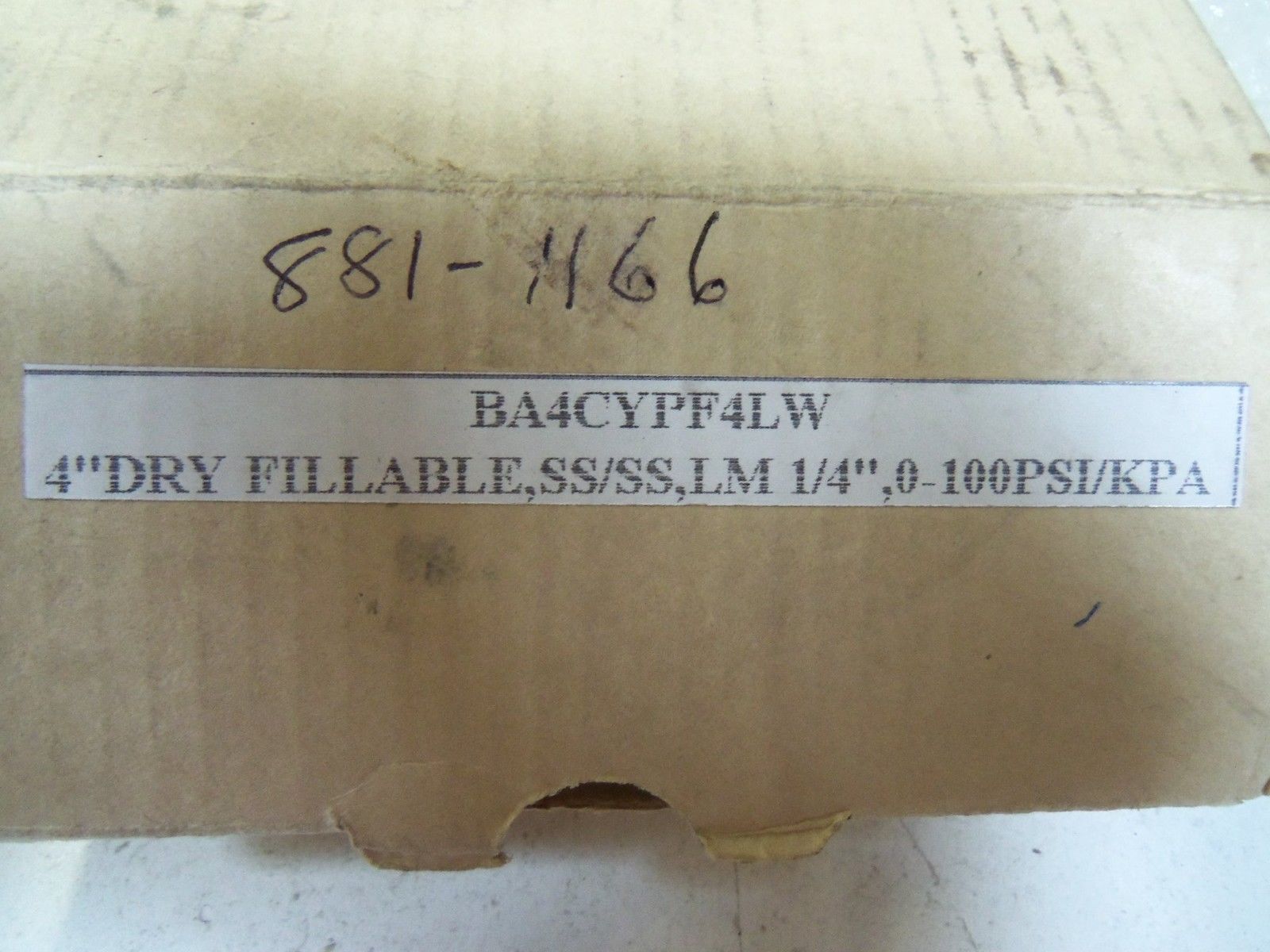 WEKSTER BA4CYPF4LW *NEW IN BOX*