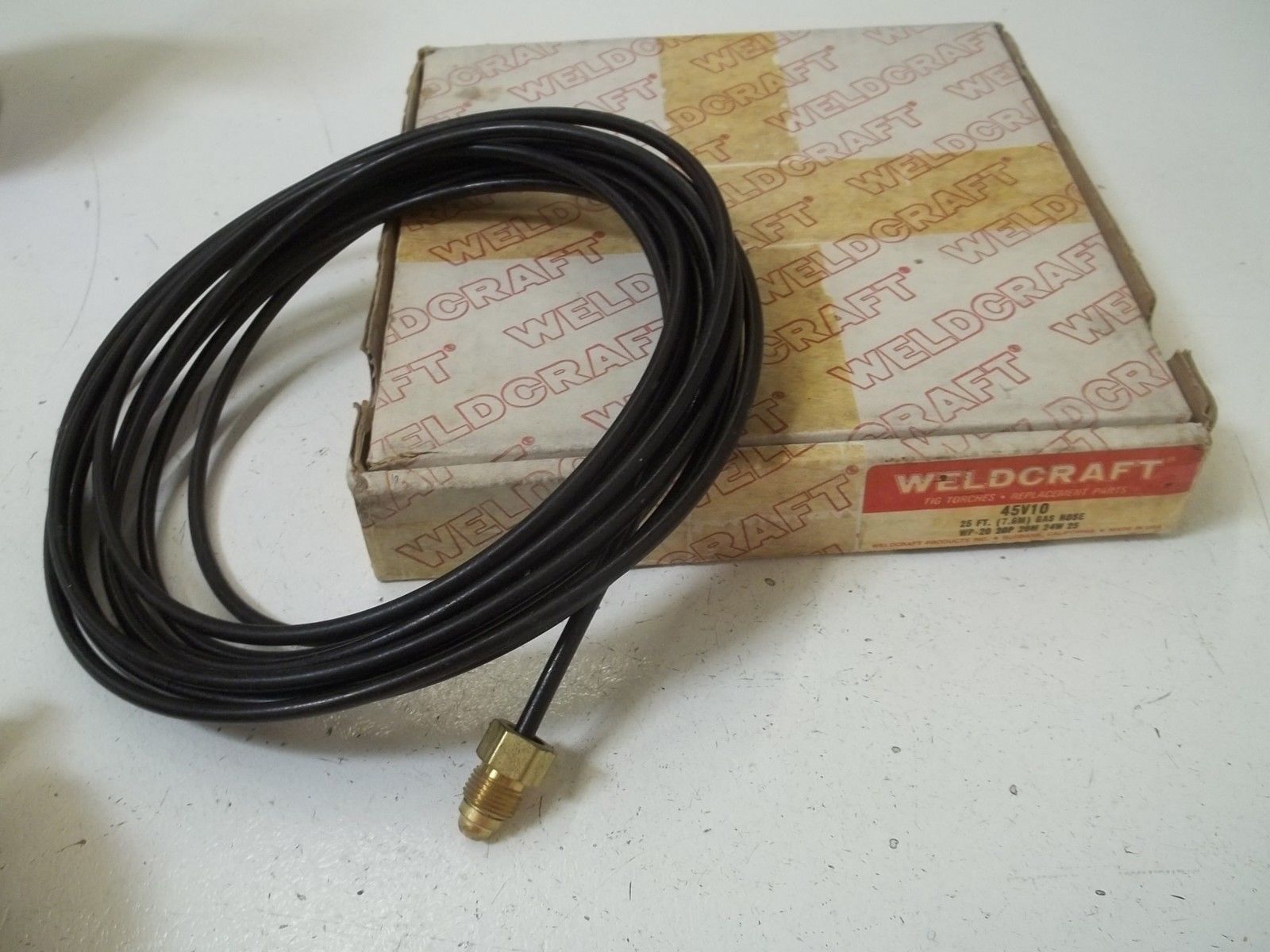 WELDCRAFT 45V10 GAS HOSE 25' *NEW IN BOX*