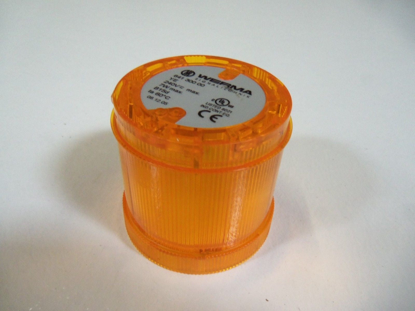 WERMA 64130000 AMBER STACK LIGHT *USED*