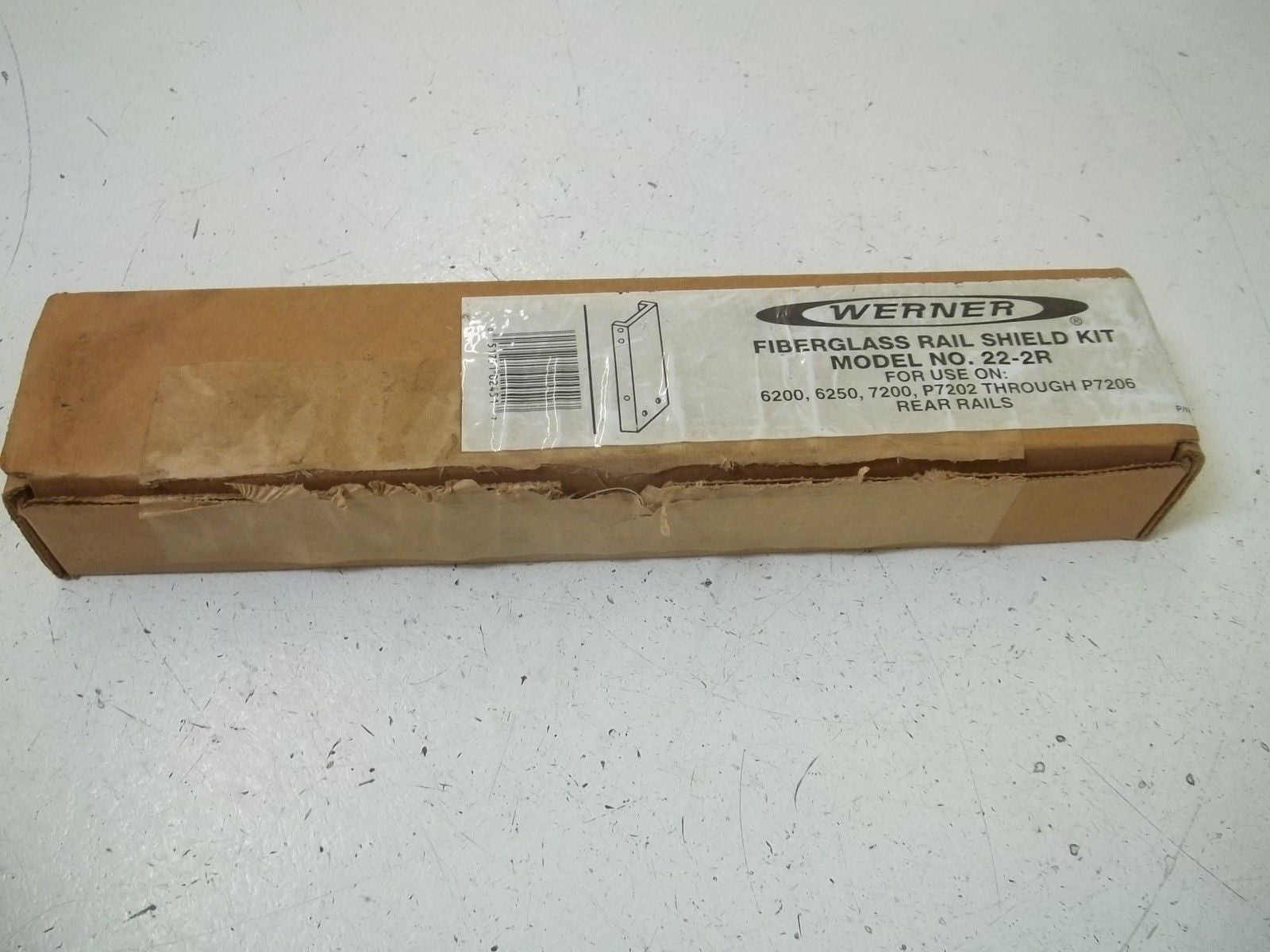 WERNER 22-2R FIBERGLASS RAIL SHIELD KIT *NEW IN BOX*