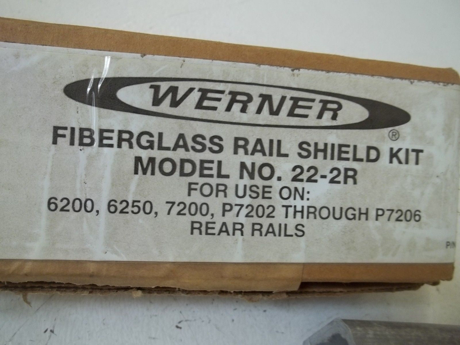 WERNER 22-2R FIBERGLASS RAIL SHIELD KIT *NEW IN BOX*