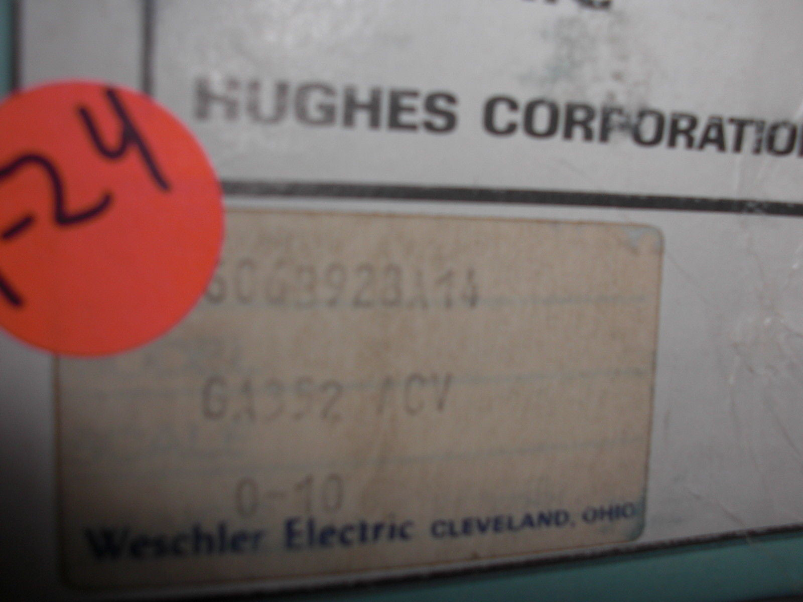 WESCHLER ELECTRIC 606B928A14 *NEW IN BOX*