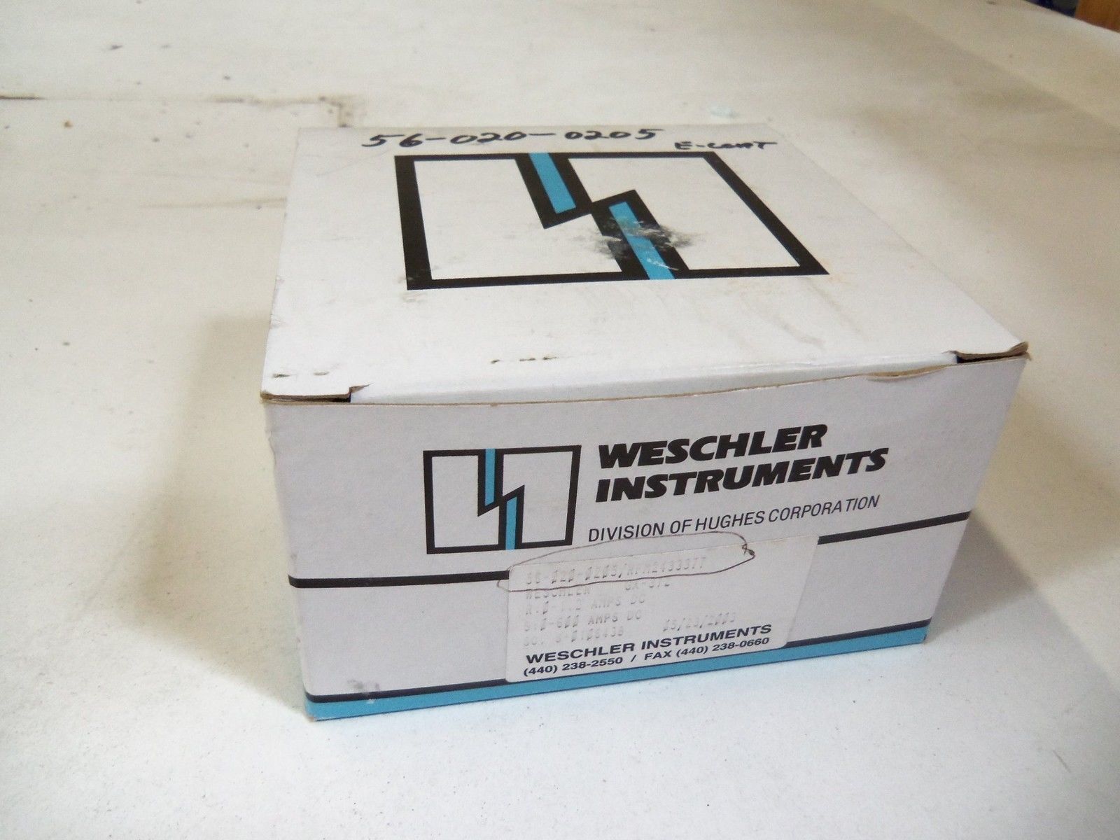 WESCHLER INSTRUMENTS 56-020-0205/RFM2433377 *NEW IN BOX*