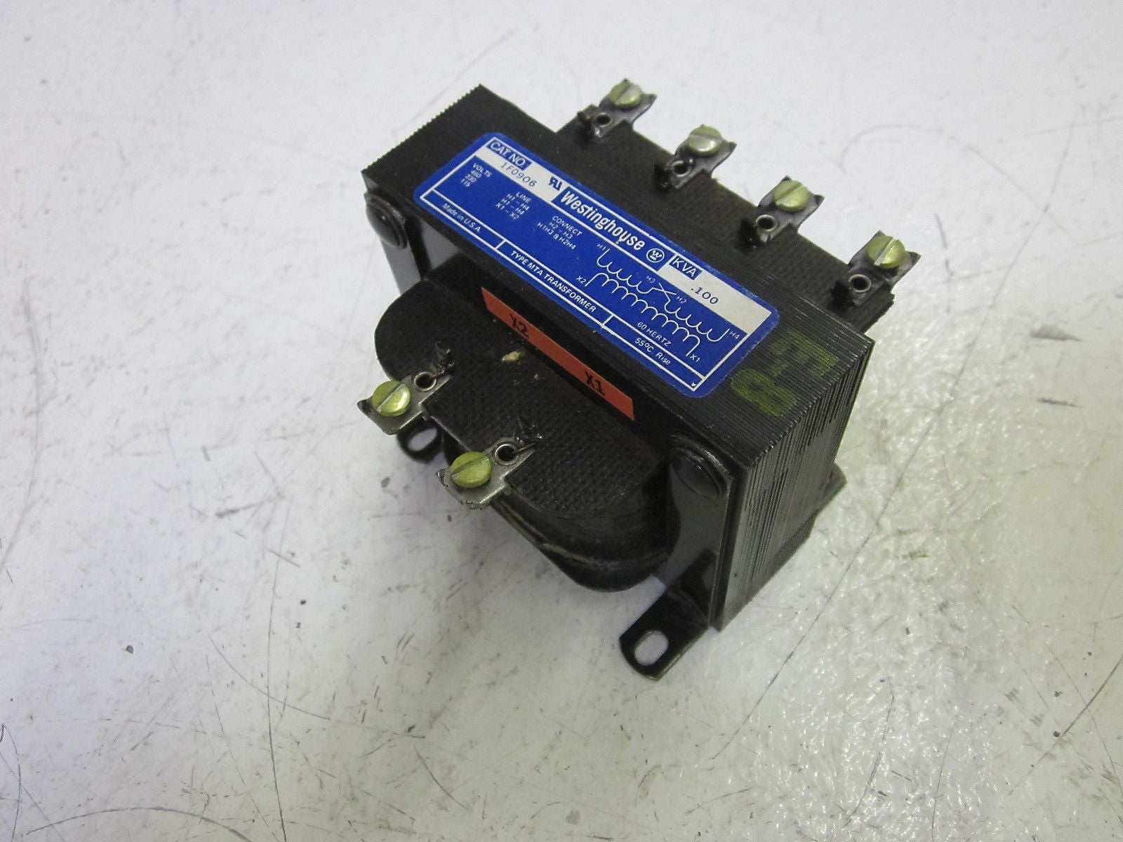 WESTINGHOUSE 1F0906 TRANSFORMER 460V *USED*
