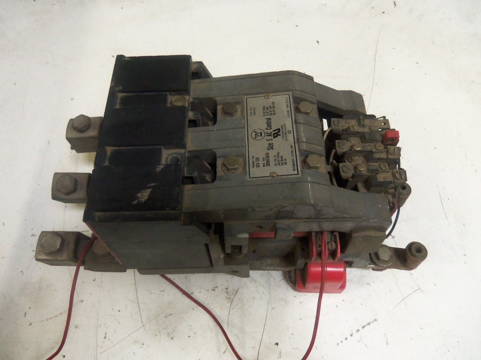 WESTINGHOUSE 2050A15G16 AC CONTACTOR SIZE 5 *USED*