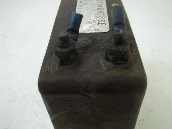 WESTINGHOUSE 237A970G06 CURRENT TRANSFORMER *USED*