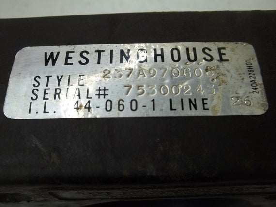 WESTINGHOUSE 237A970G06 CURRENT TRANSFORMER *USED*