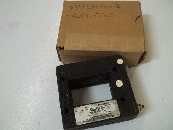WESTINGHOUSE 2600D35G02 CURRENT MONITOR *USED*