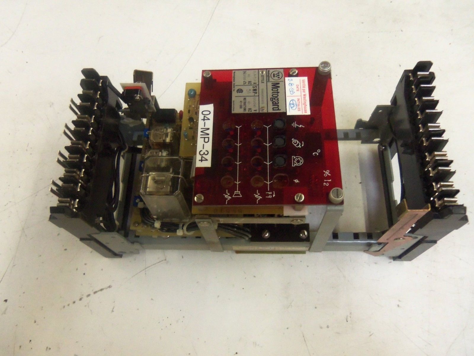 WESTINGHOUSE MOTOGARD 544B45IAI8 MOTOR PROTECTION RELAY (NO CASE) *USED*