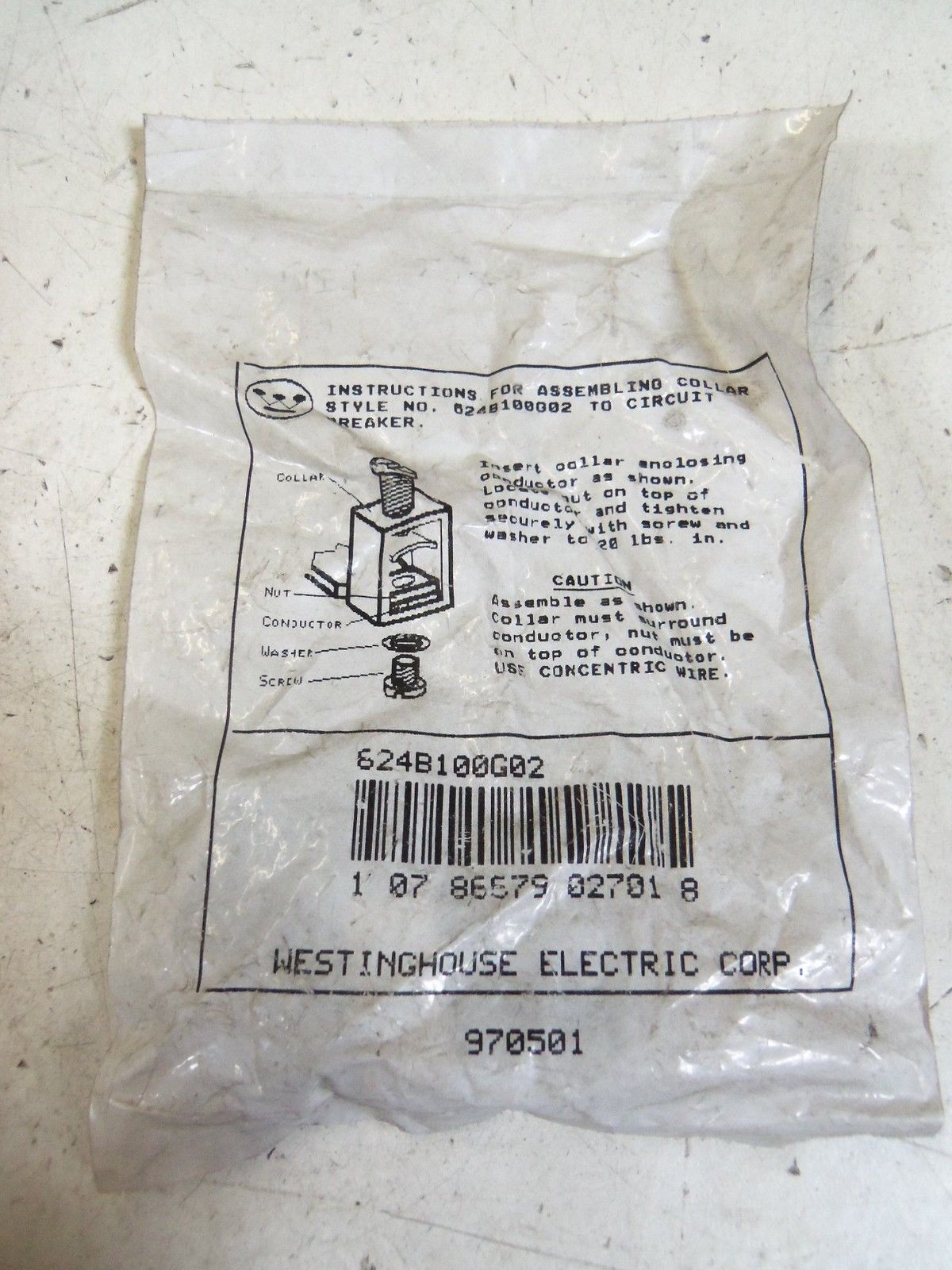 WESTINGHOUSE 624B100G02 *NEW IN FACTORY BAG*