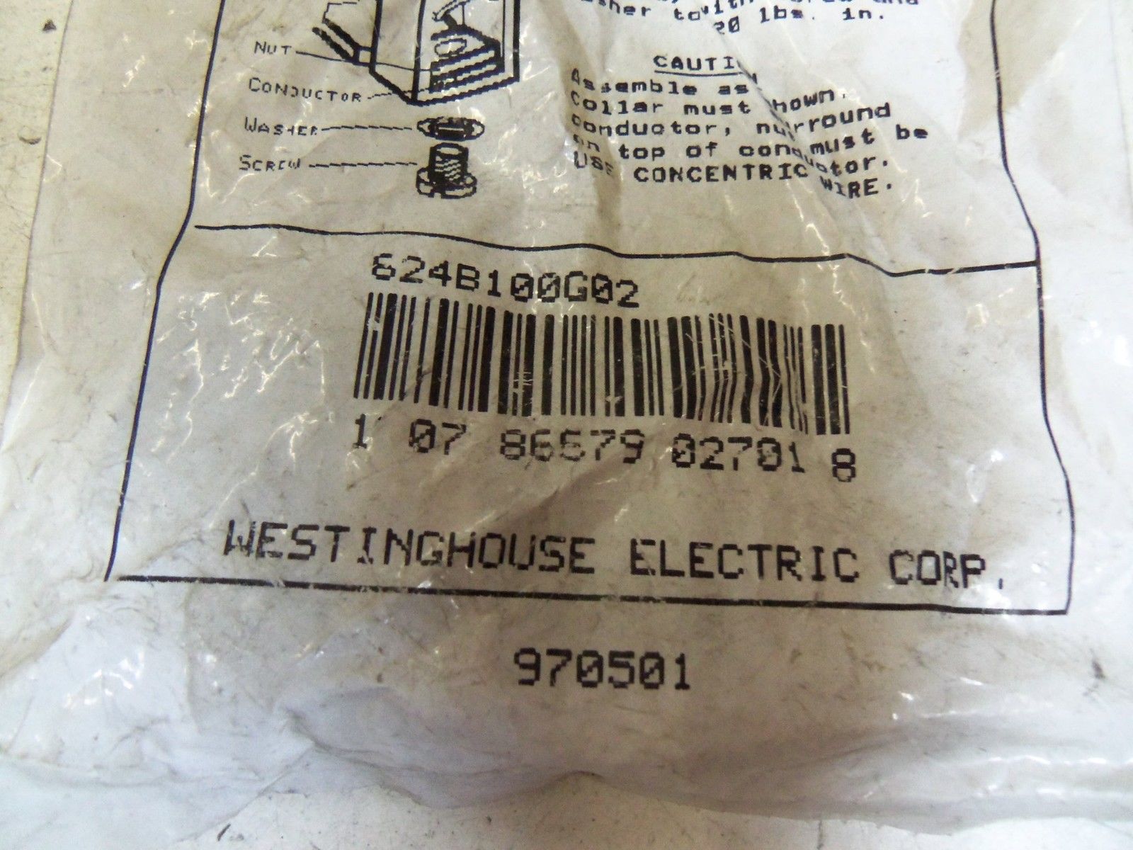 WESTINGHOUSE 624B100G02 *NEW IN FACTORY BAG*