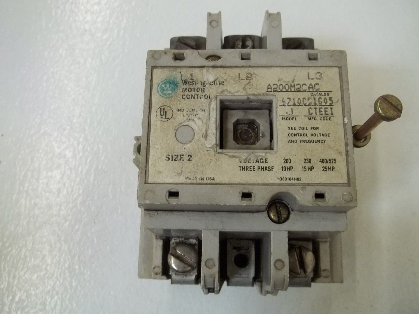 WESTINGHOUSE A200M2CAC (AS PICTURED) *USED*