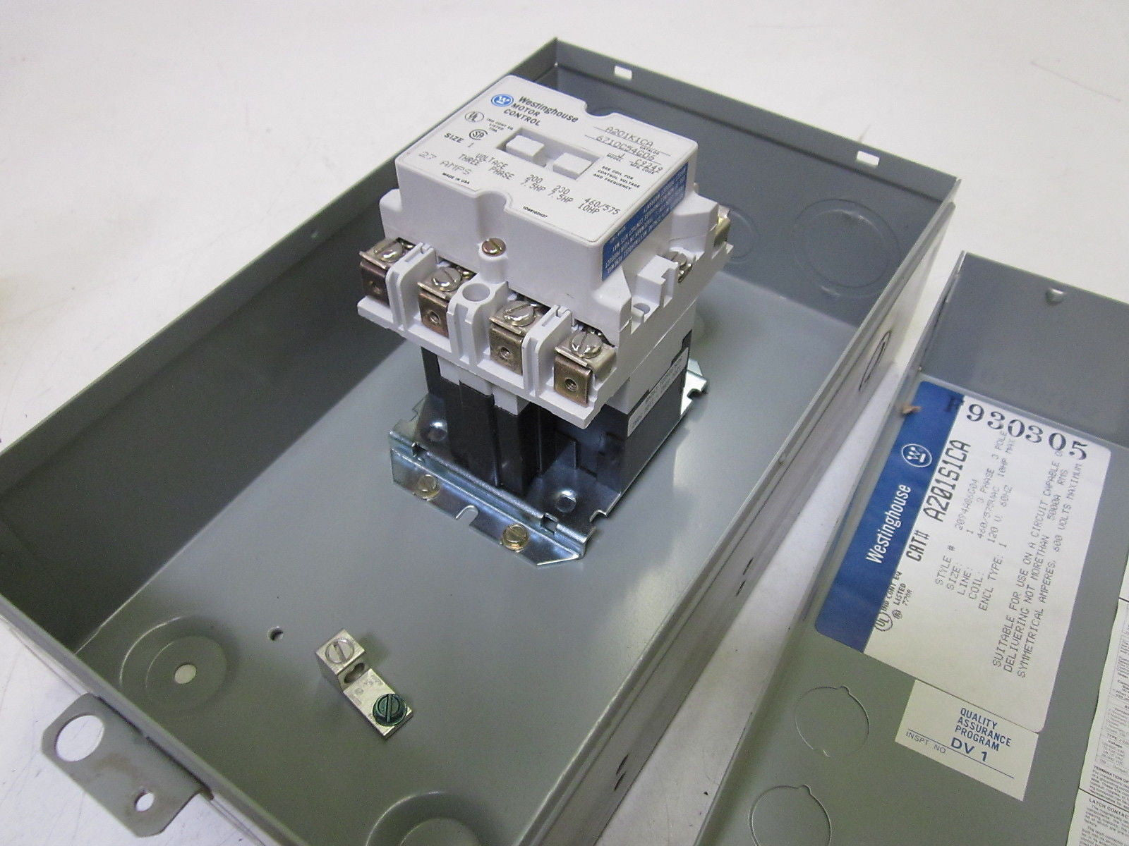 WESTINGHOUSE A201K1CA W/ ENCLOSURE *NEW NO BOX*