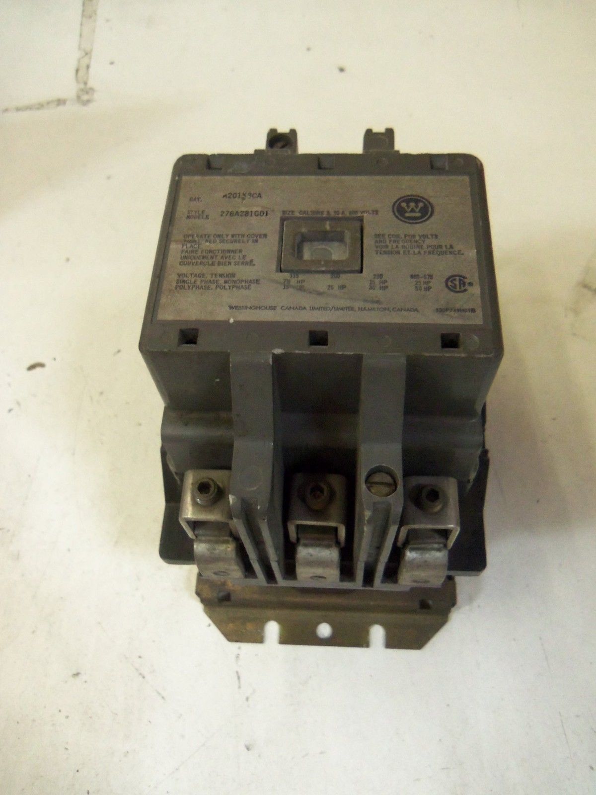 WESTINGHOUSE A201K3CA  (AS PICTURED) *USED*