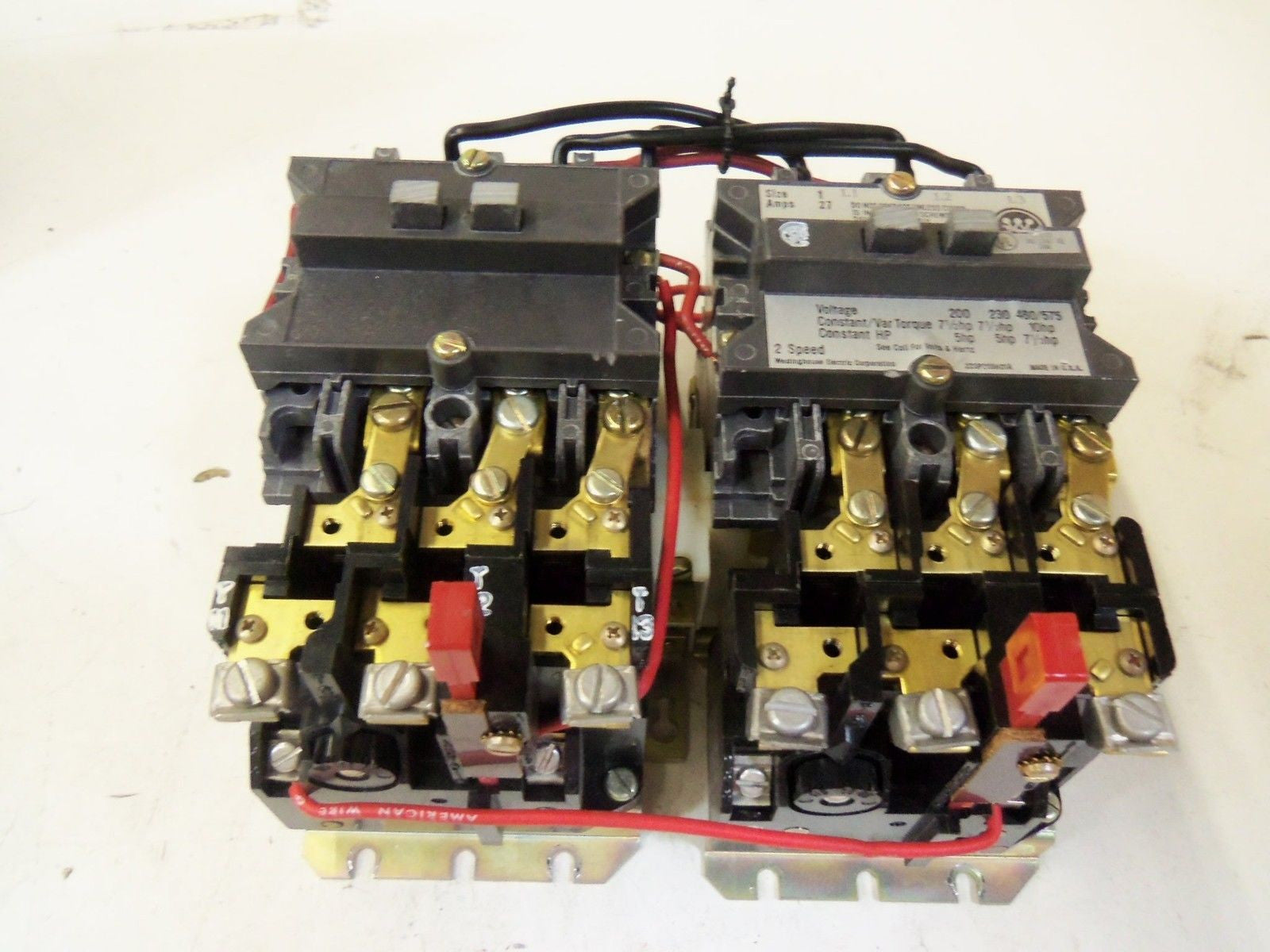WESTINGHOUSE A900M1AAC SIZE 1 *USED*